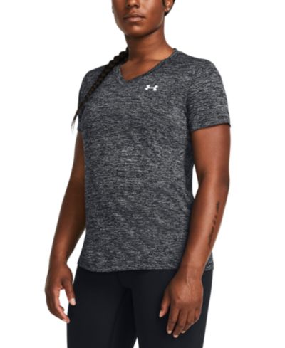 Женский топ Under Armour Women's Twist Tech V-Neck с коротким рукавом