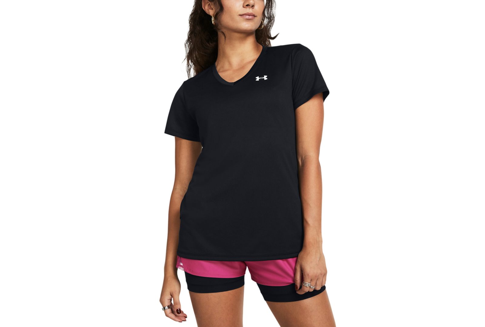 Under Armour Women's Tech V-Neck Short-Sleeve Top