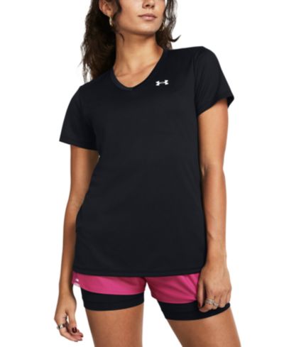 Женский топ Under Armour Tech V-Neck Short-Sleeve