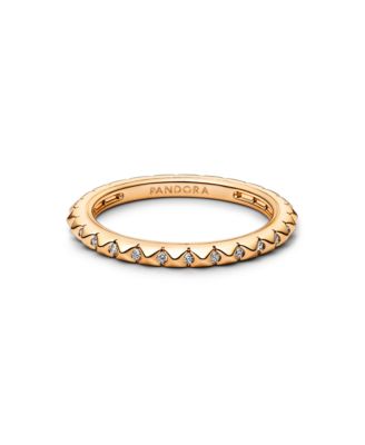 Pandora Gold-Plated Pyramids Ring