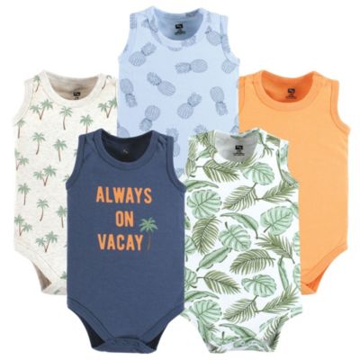 Детские боди Hudson Baby Boys Hudson Cotton Tank-Style