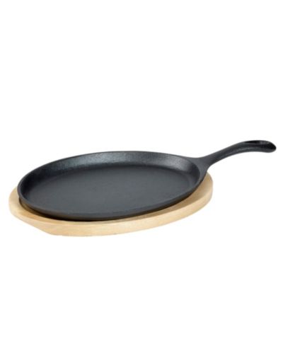 Набор из 2 шт. сковорода для фахита Basic Essentials Cast Iron Oval