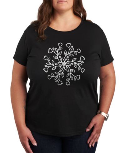 Air Waves модная футболка с графическим принтом Plus Size