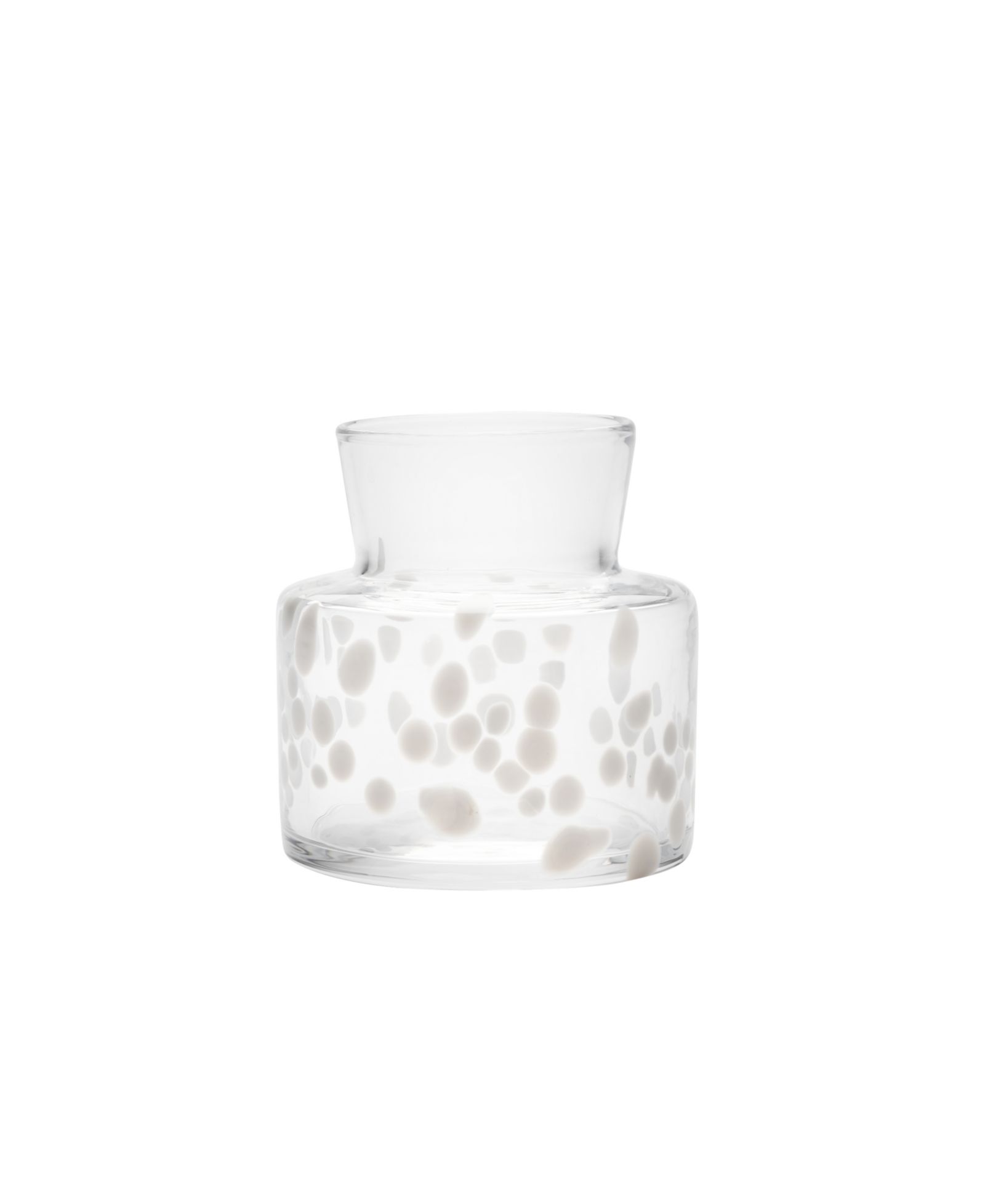 Meadow Winter Small Crystal Vase