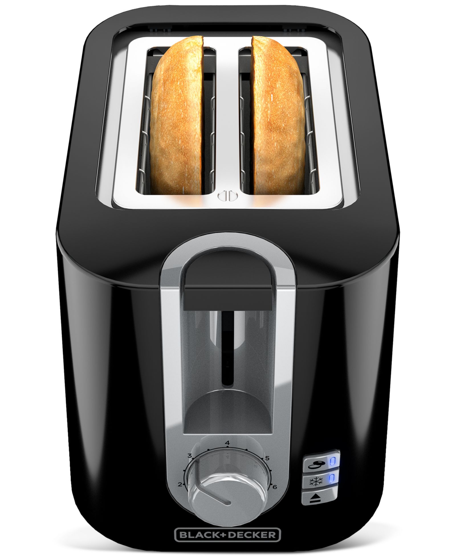 Тостер Black & Decker 2-Slice Wide-Slot High-Lift