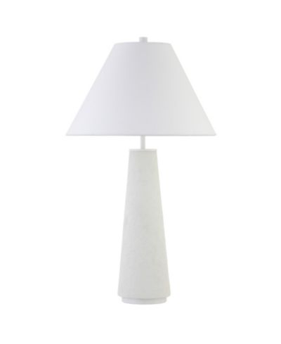 настольная лампа Hudson & Canal Ingalls 28" с монохромным абажуром из льна