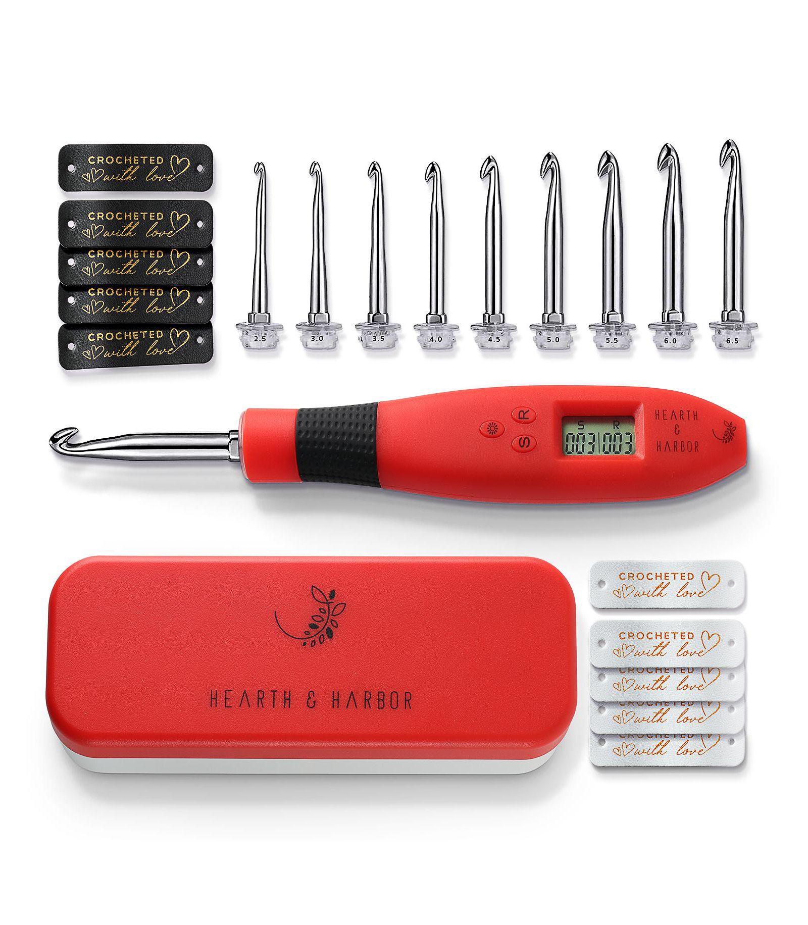 Digital Crochet Stitch and Row Counter Tool