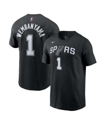 Nike Мужская футболка с именем и номером Victor Wembanyama San Antonio Spurs 2023 NBA Draft