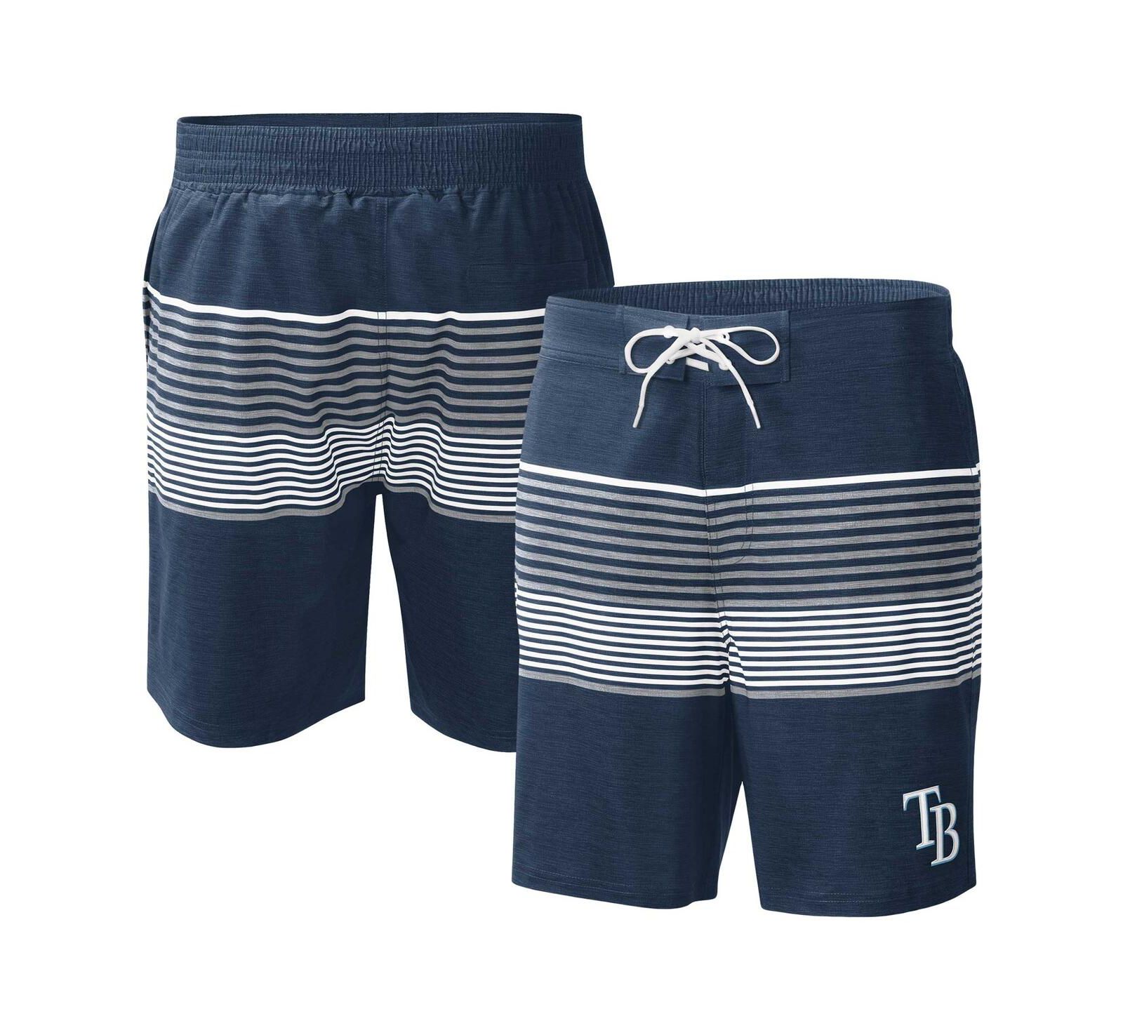 G-III Sports by Carl Banks мужские плавательные шорты Tampa Bay Rays Coastline Volley, темно-синие