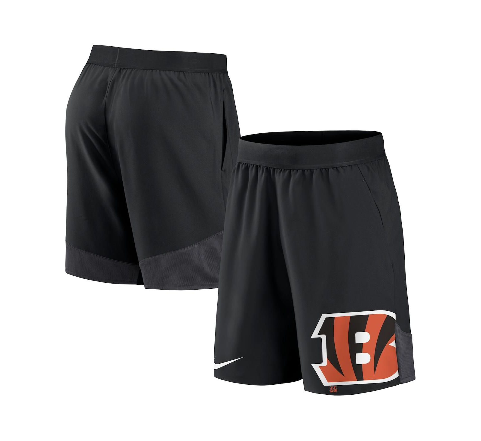 Мужские шорты Nike Black Cincinnati Bengals Stretch Performance
