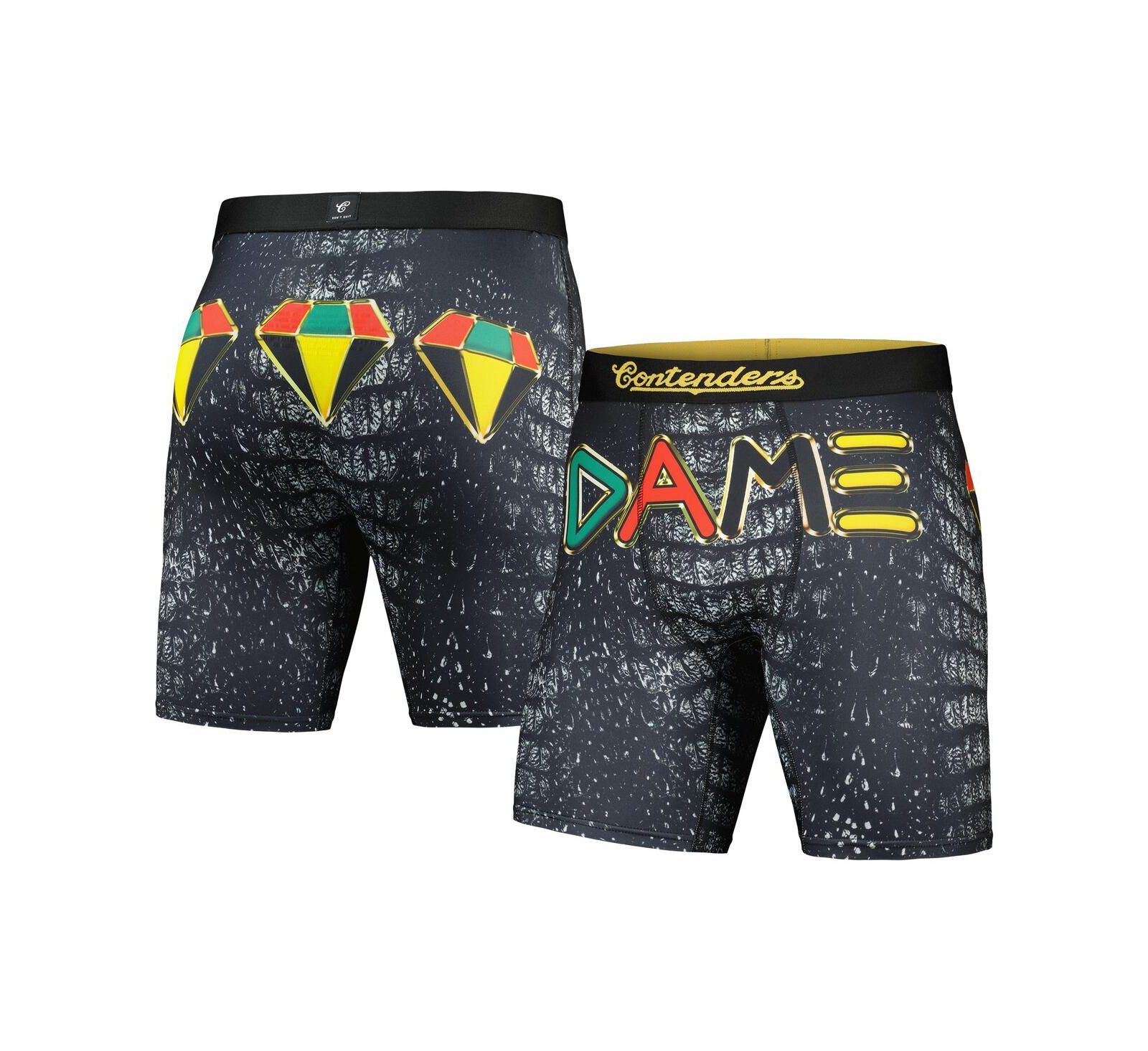 Men's Contenders Clothing Black Creed III Dame Boxer Briefs