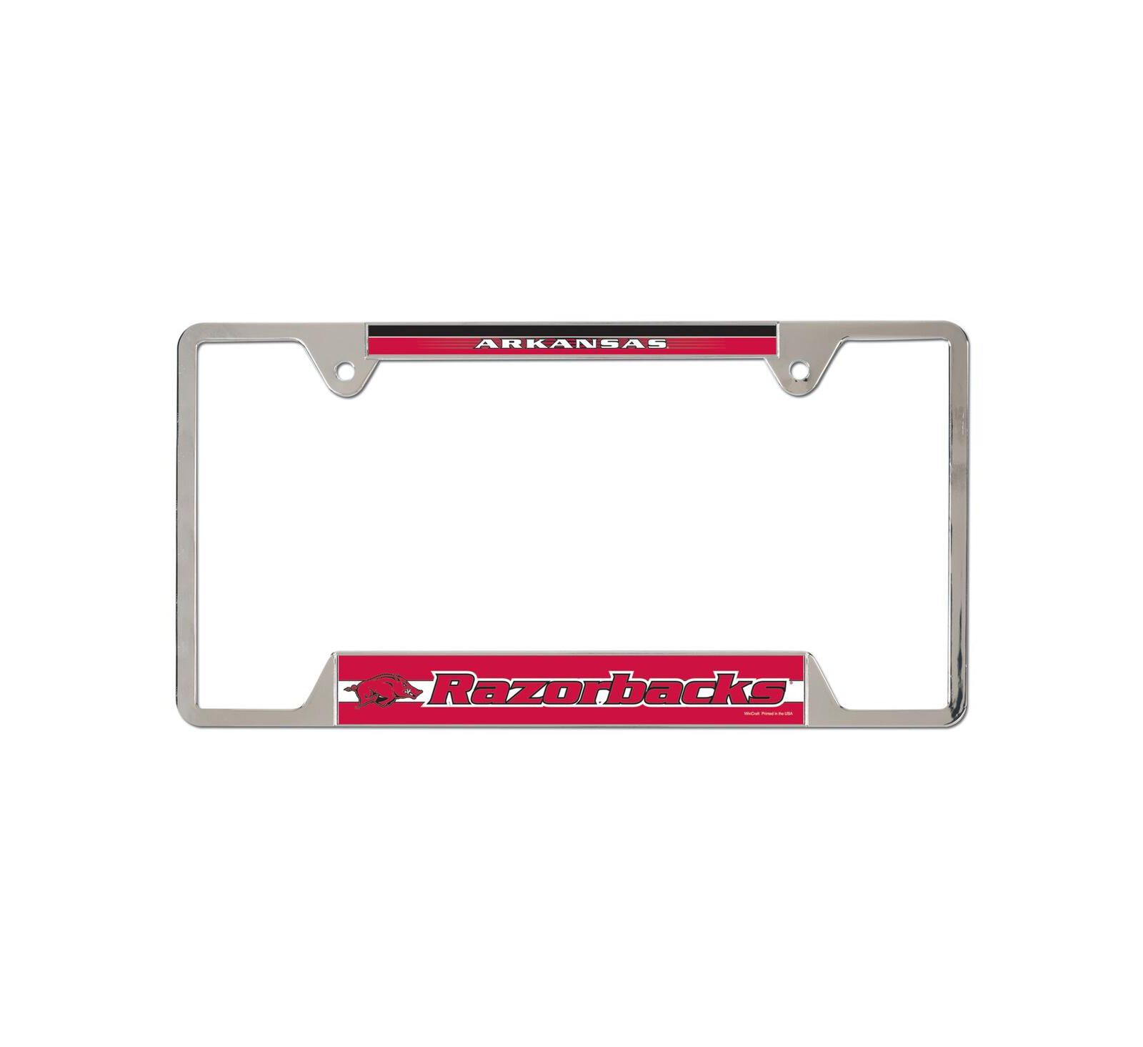 Wincraft Arkansas Razorbacks License Plate Frame