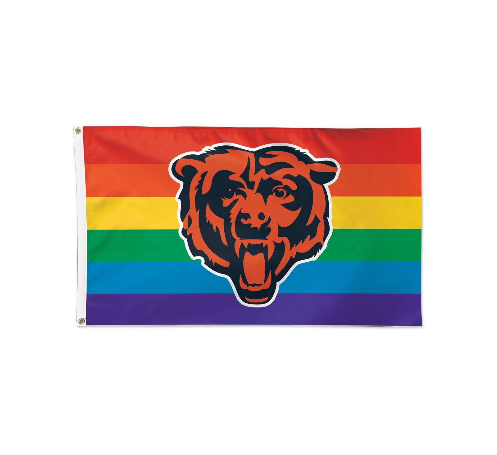 Wincraft Chicago Bears 3' x 5' Pride 1-Sided Deluxe Flag
