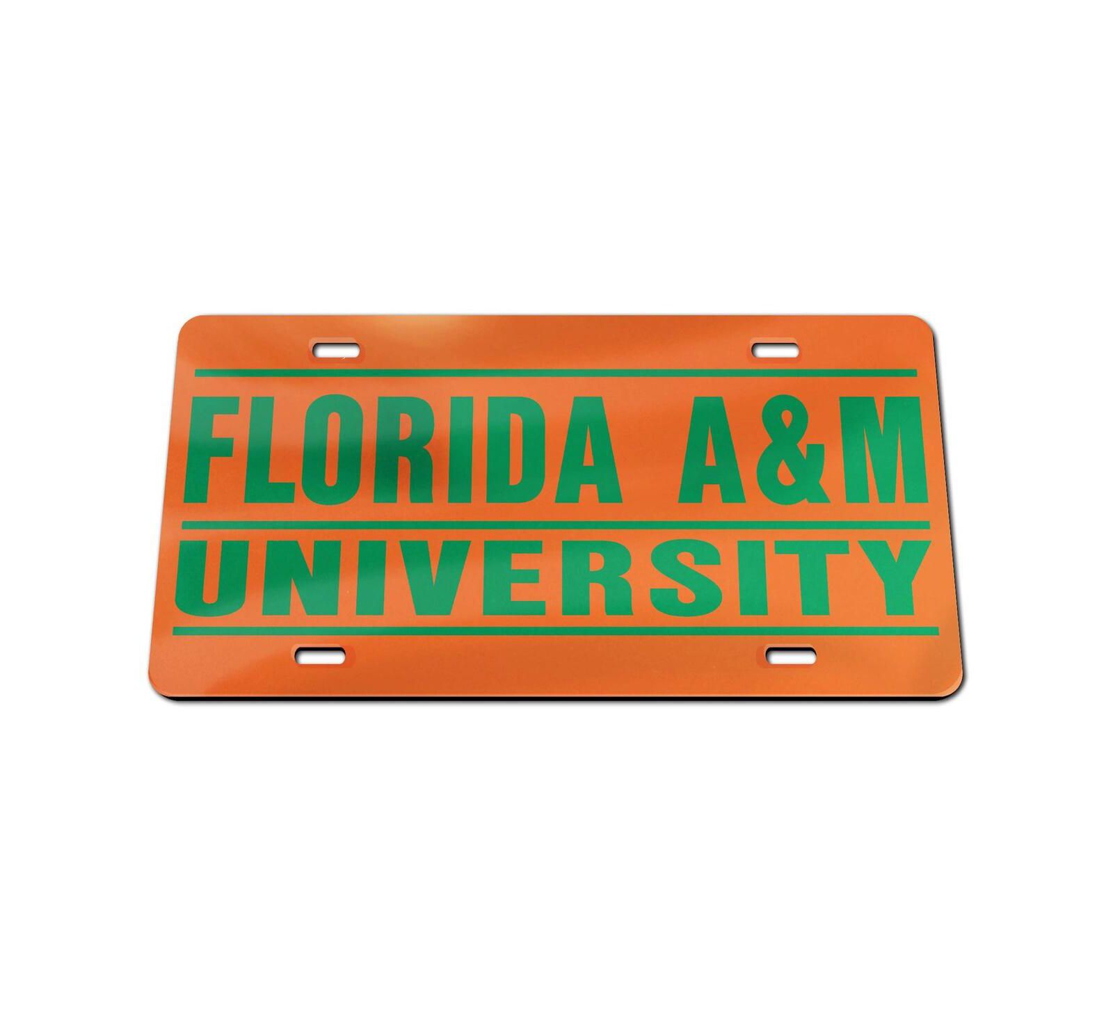 Номерная табличка Wincraft Florida A&M Rattlers Orange Classic
