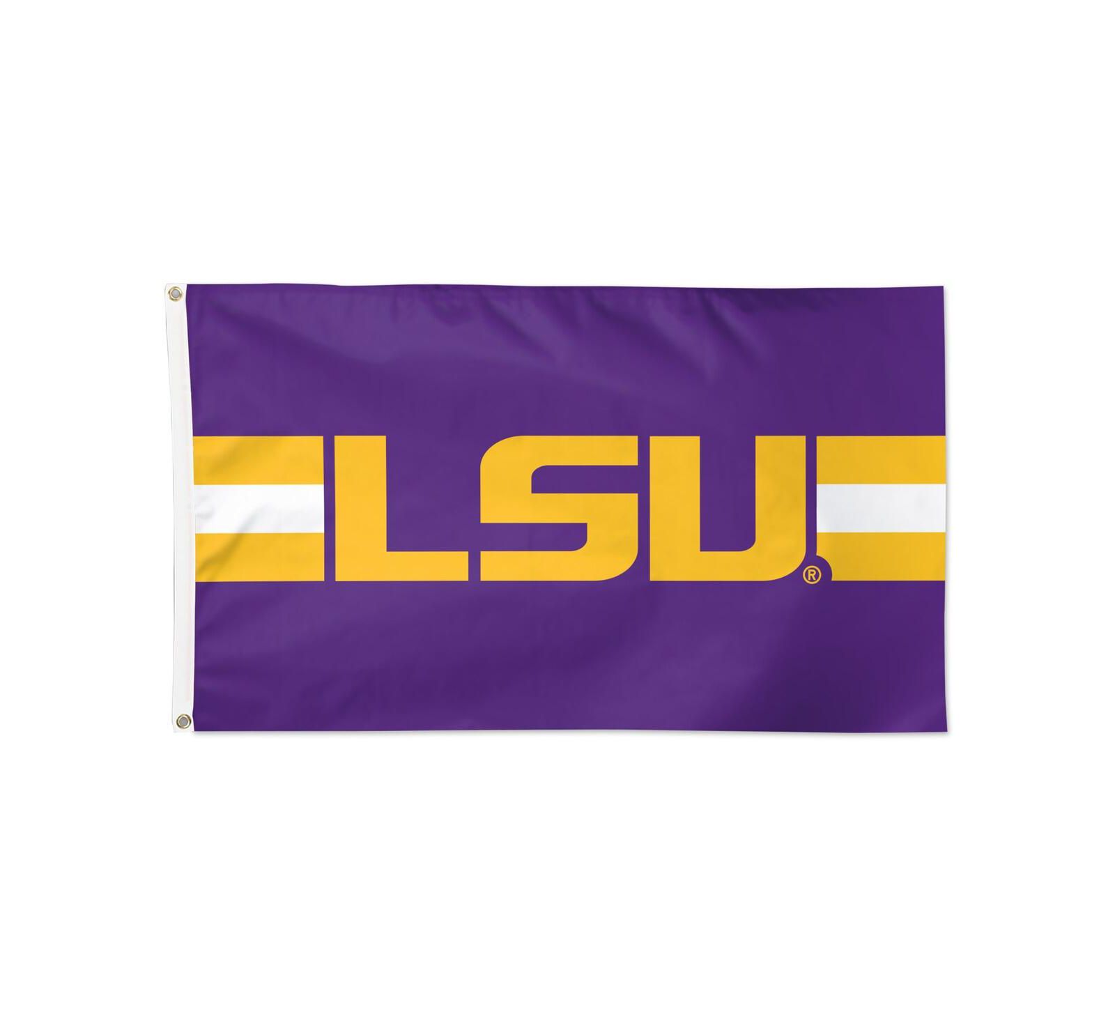 Флаг Wincraft LSU Tigers 3' x 5' Horizontal Stripe Deluxe