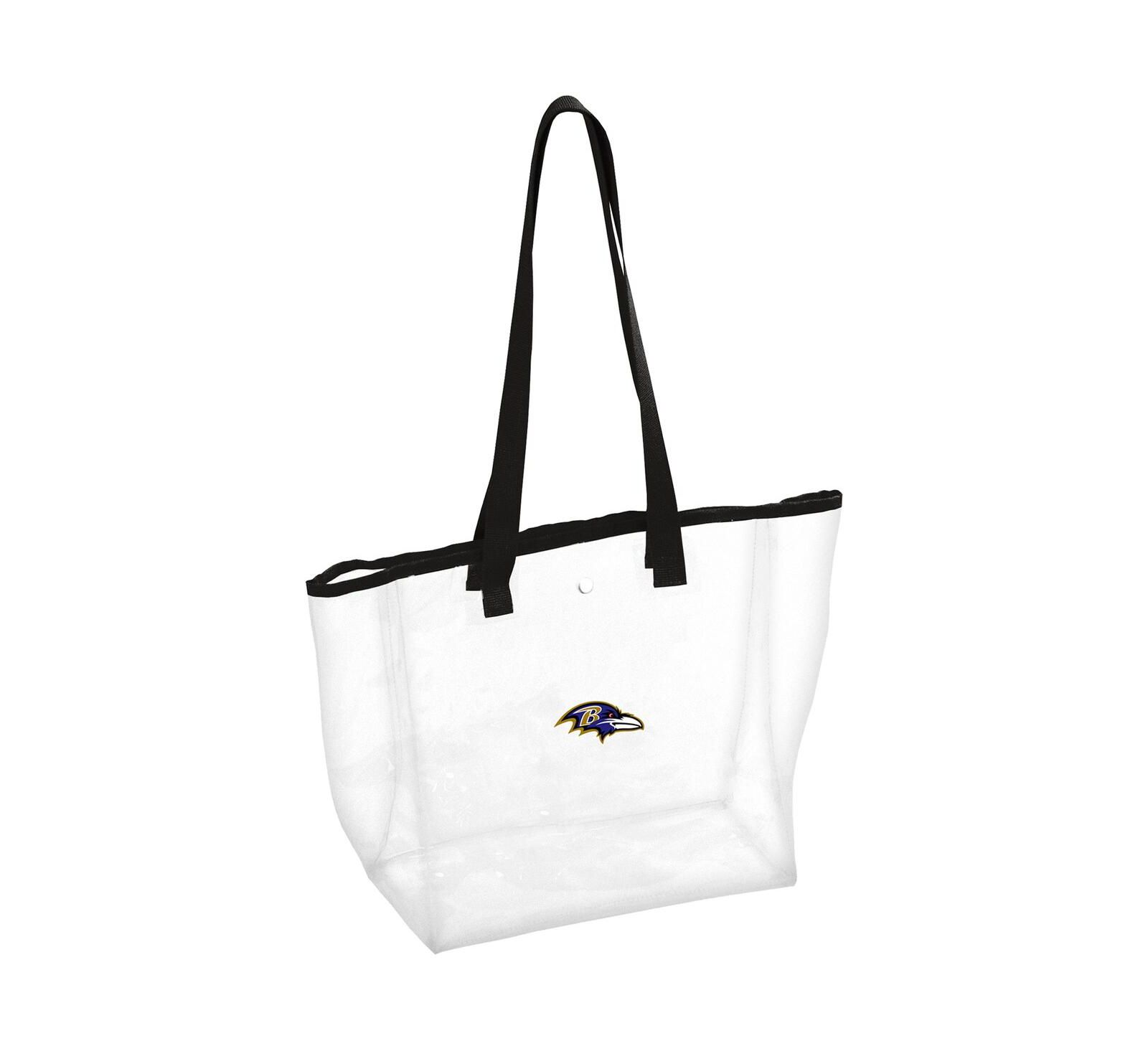 Women's Baltimore Ravens Stadium Clear Tote Bag