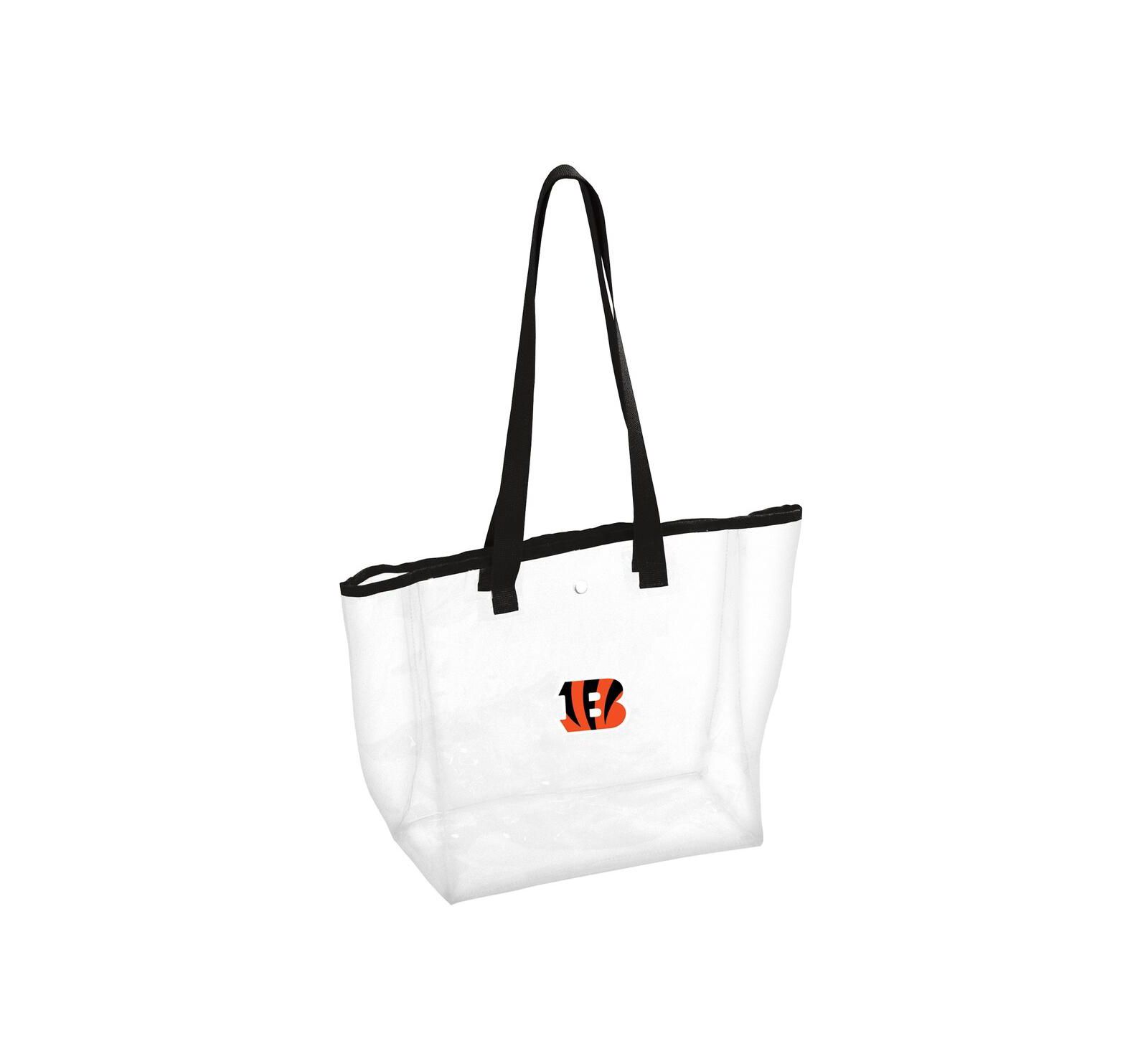 Женская сумка Logo Brands Cincinnati Bengals Stadium Clear Tote Bag