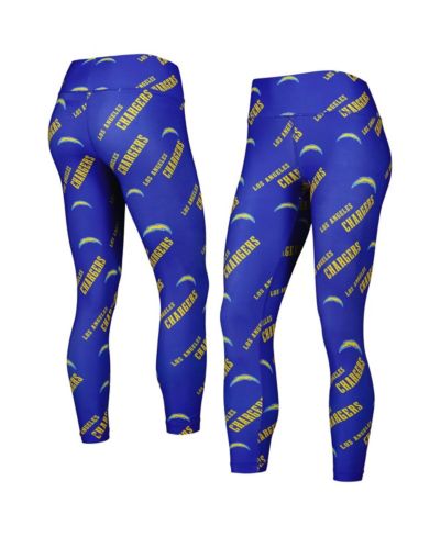 Женские леггинсы Concepts Sport Royal Los Angeles Chargers Breakthrough Allover Print Lounge