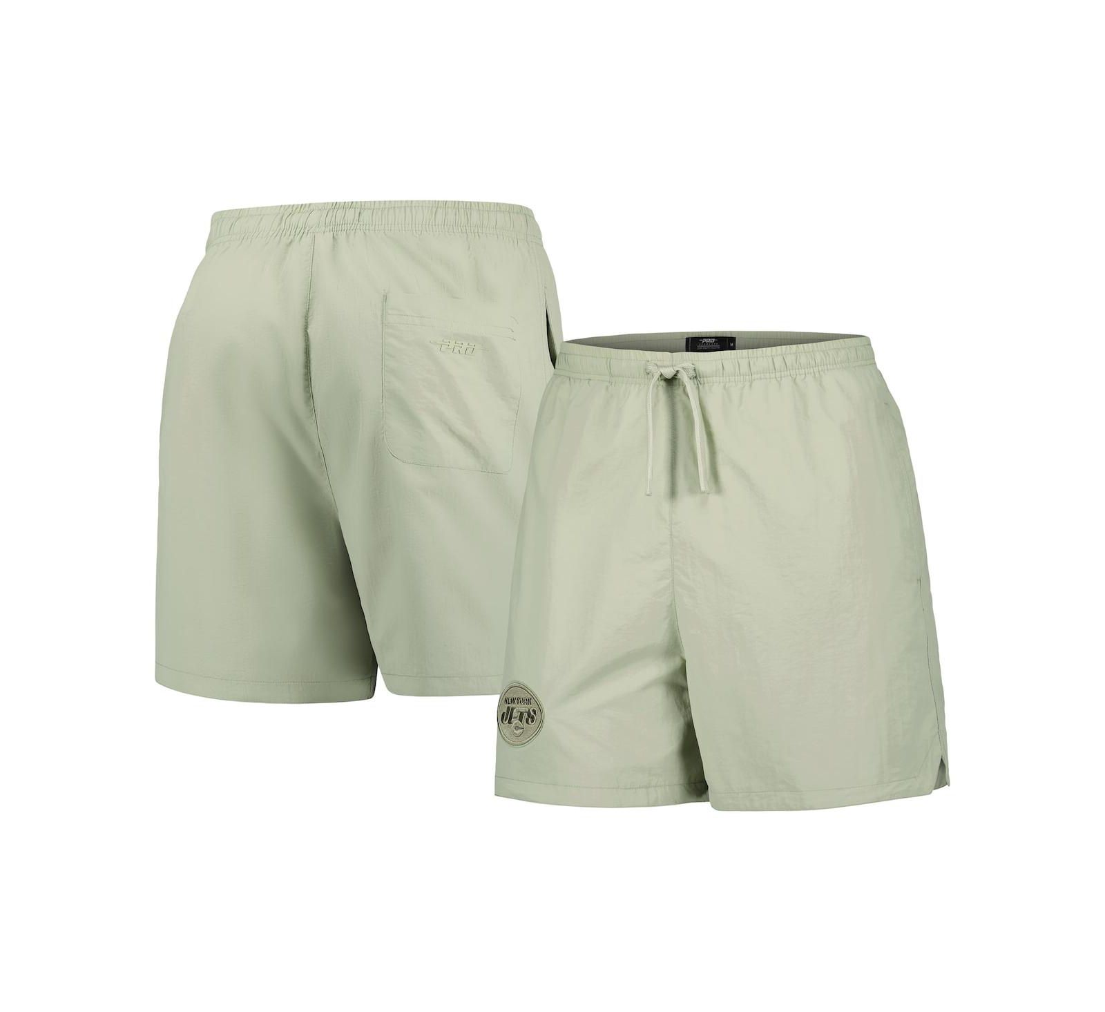 Мужские шорты Pro Standard Light Green New York Jets Neutrals 2.0 Woven