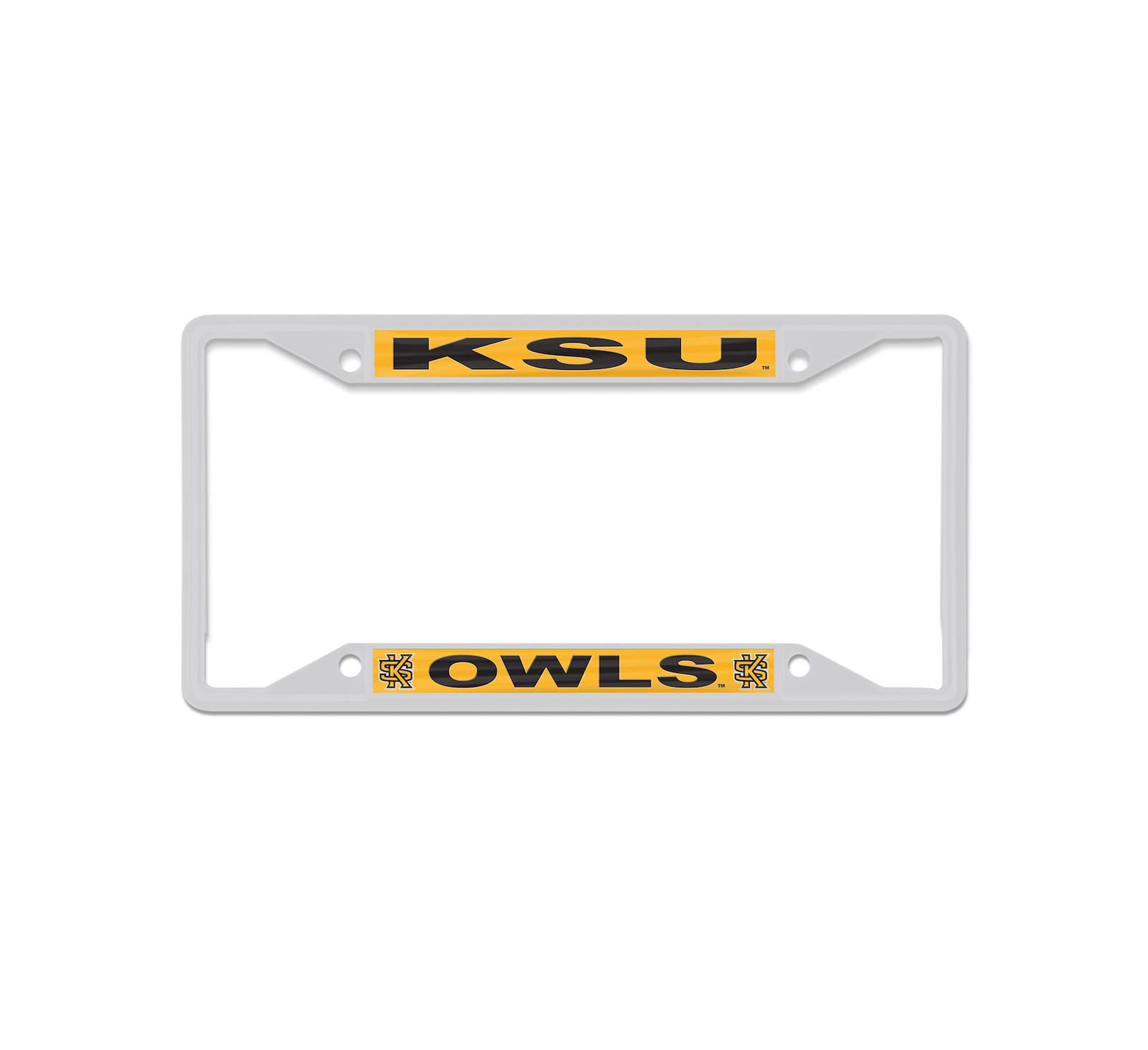 Wincraft рамка для номерного знака Kennesaw State Owls Chrome Color