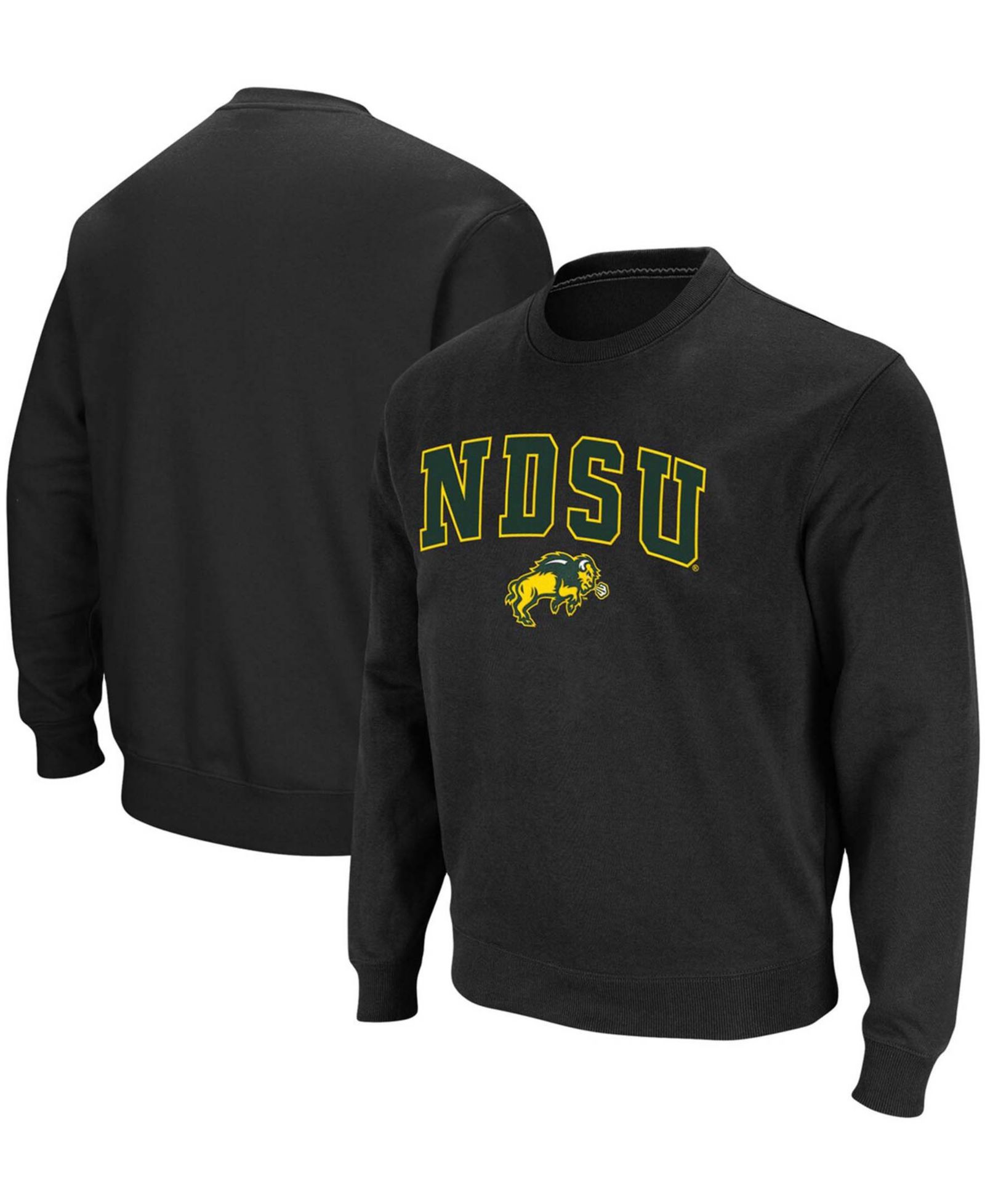 Мужской свитшот Colosseum NDSU Bison Arch & Logo Crew Neck