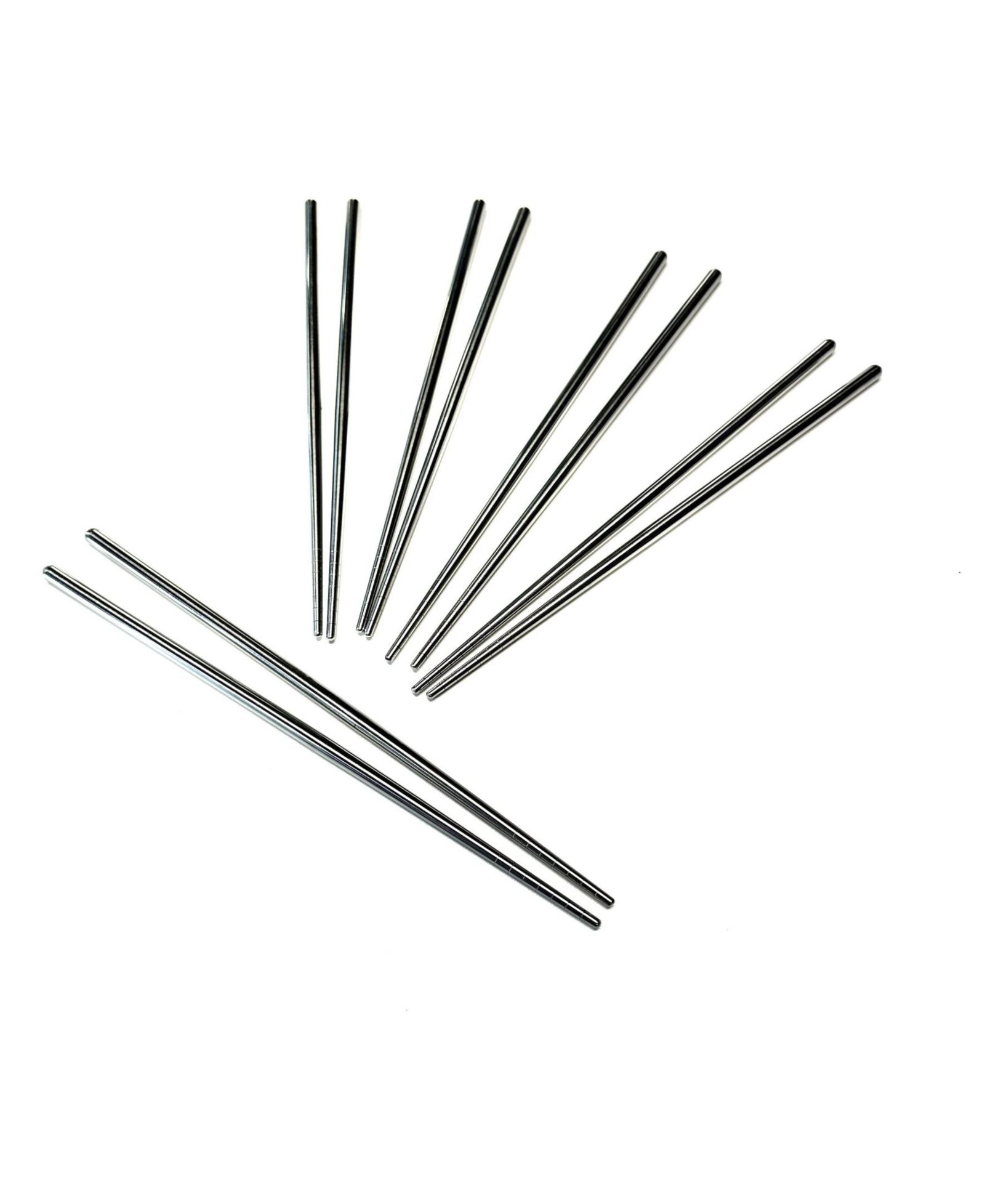 Набор палочек Joyce Chen 5 Pair Reusable Stainless Steel Metal Chopsticks