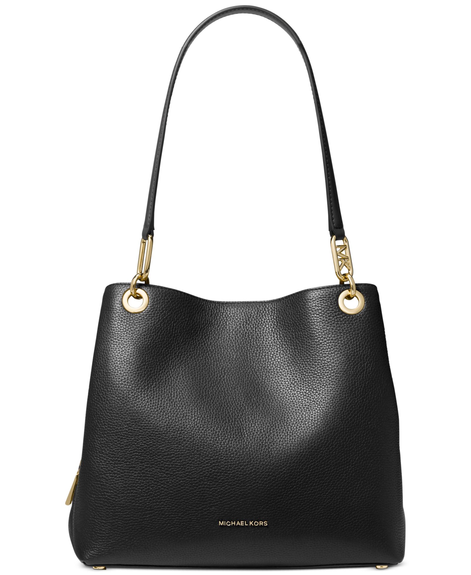 Большая кожаная сумка Michael Kors Kensington Tote