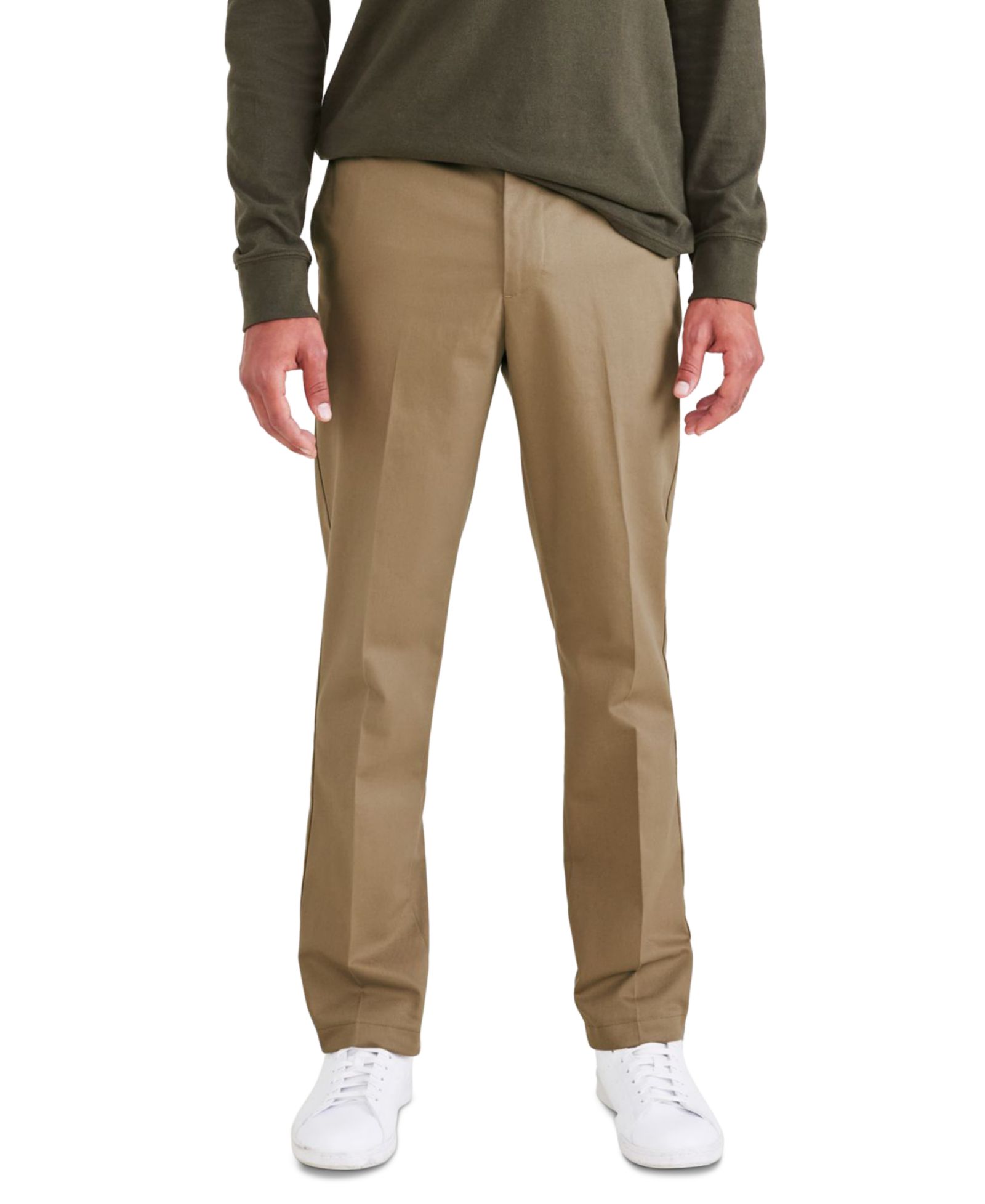 Мужские брюки Dockers® Signature Slim Fit Iron Free Khaki с защитой от пятен