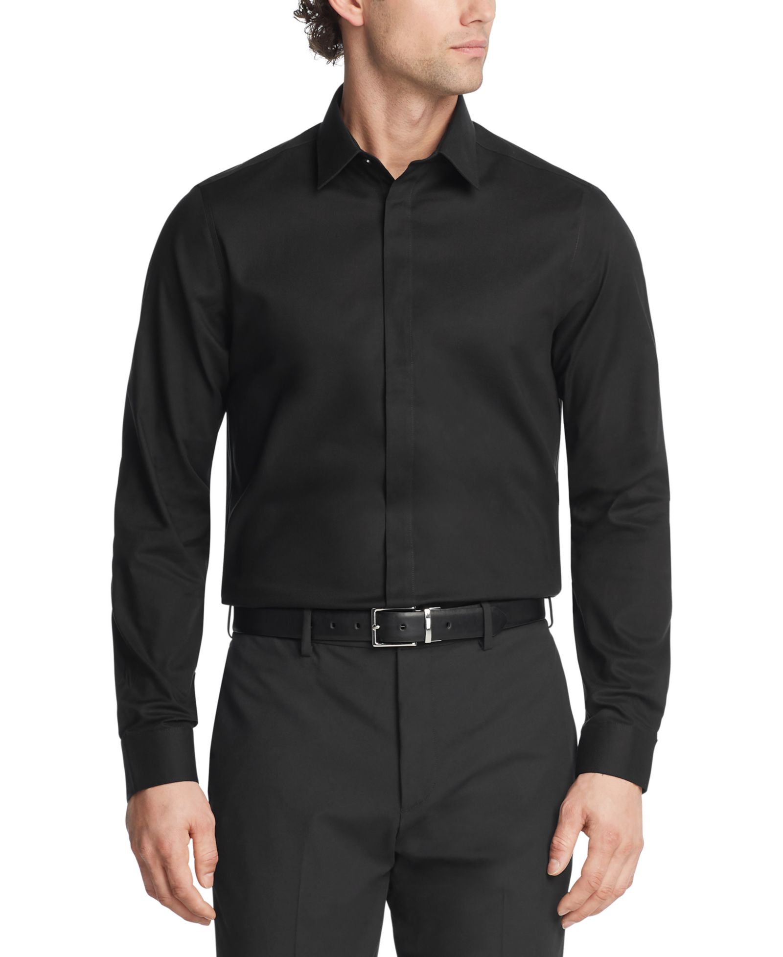 Calvin Klein Men's Tailored Occasion Dress Shirt, Slim Fit