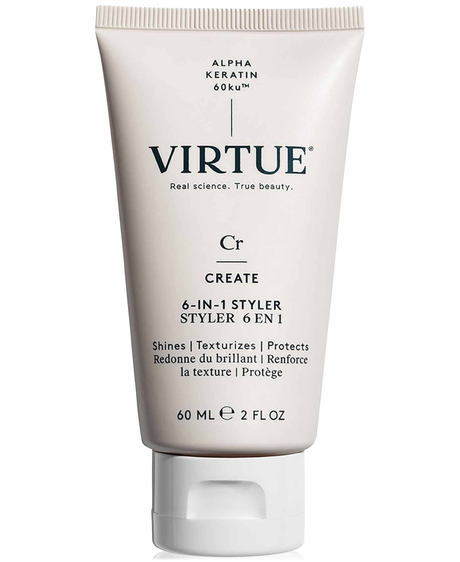 Virtue 6-In-1 Styler Styling Cream, 2 oz.