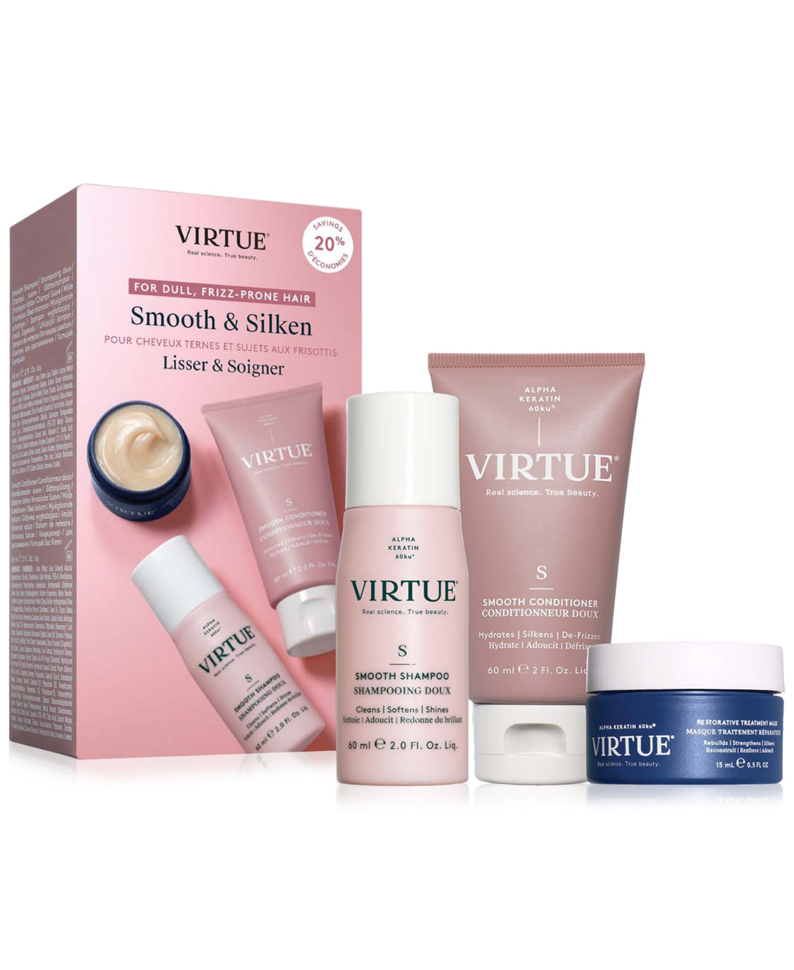 Набор Virtue Smooth Discovery из 3 предметов