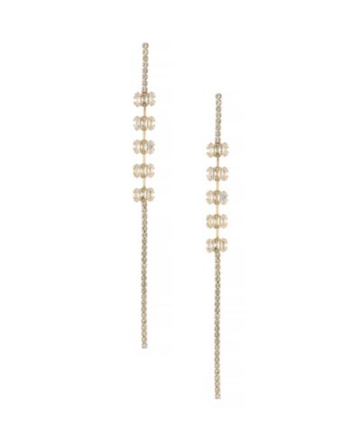ETTIKA серьги линейные с напылением 18K Gold Plated