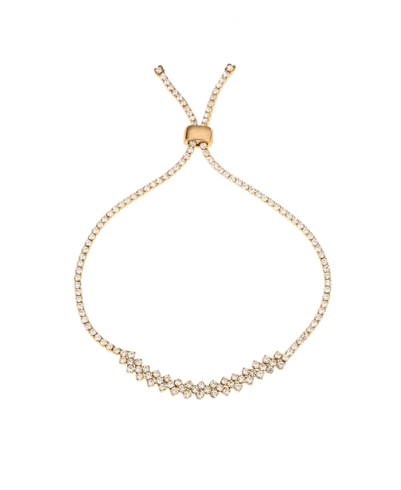 ETTIKA Delicate Shine Adjustable 18K Gold Plated Bracelet