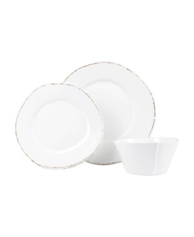 VIETRI Melamine Lastra 3-Piece Place Setting
