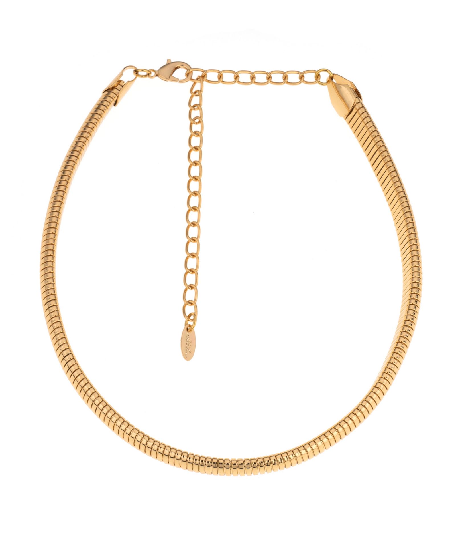 ETTIKA Your Essential Flex Snake Chain 18K Gold Plated Necklace