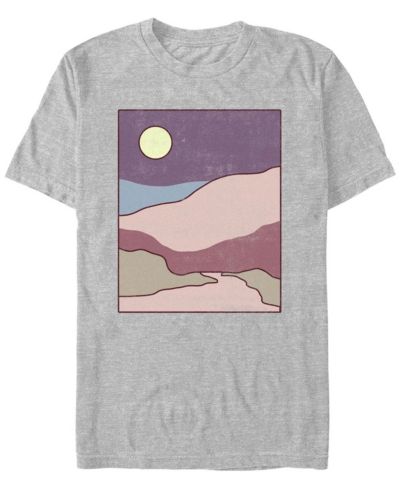 Мужская футболка Fifth Sun Minimal Landscape с коротким рукавом