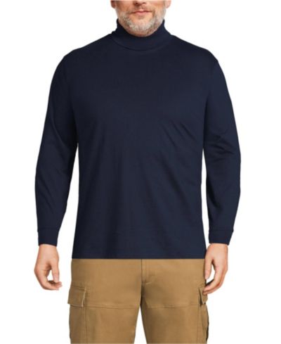 Lands' End Big & Tall Super-T Turtleneck