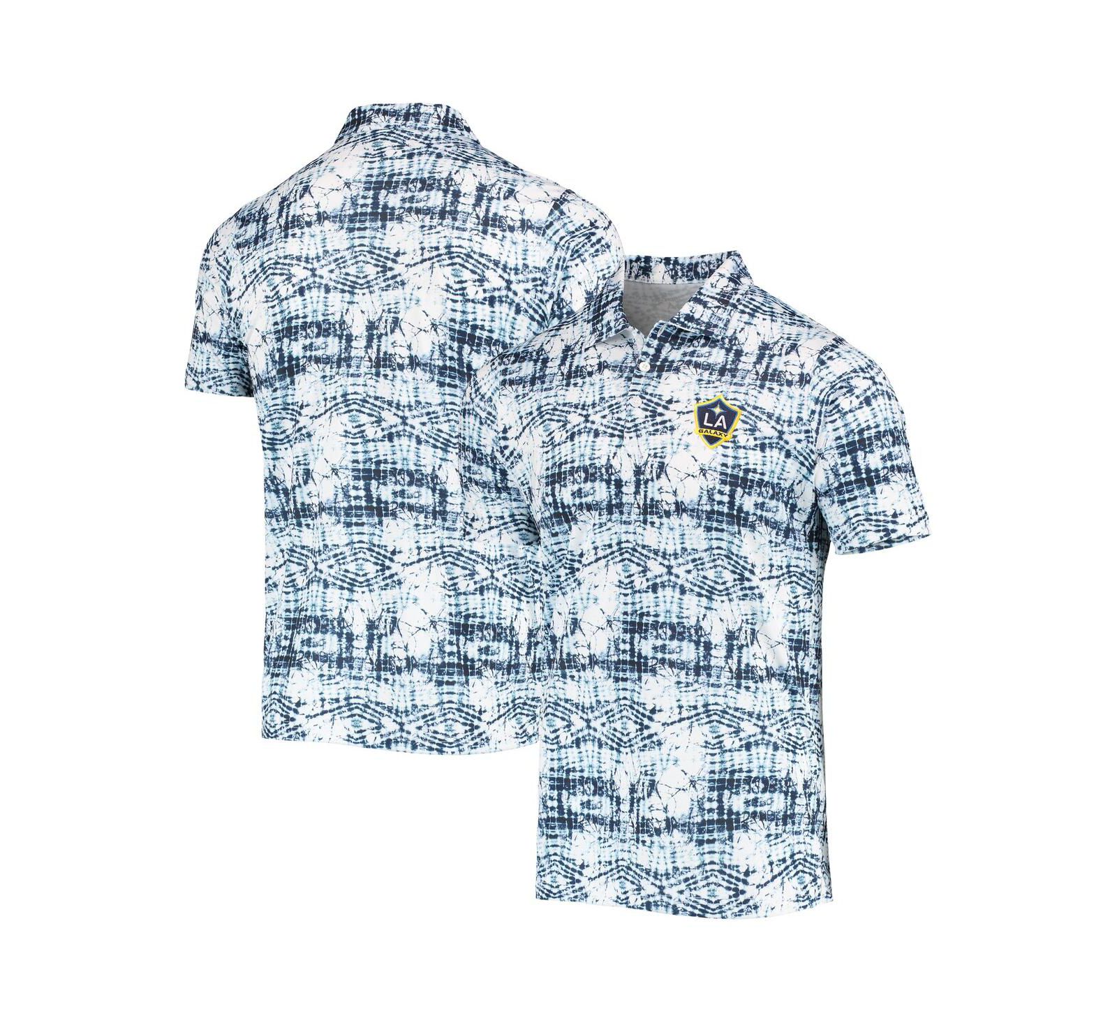 Мужская рубашка поло Antigua Navy LA Galaxy Vivid