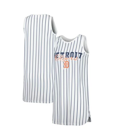 Женская трикотажная ночная рубашка Concepts Sport White Detroit Tigers