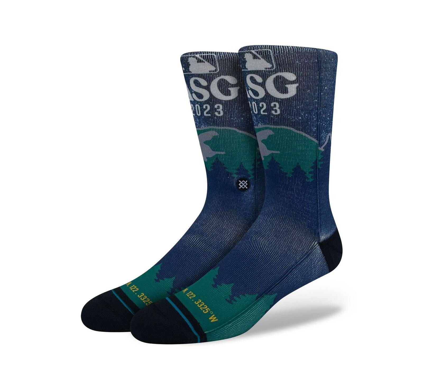 Мужские носки Stance MLB All-Star Game Home Run Derby Galaxy Crew, Navy