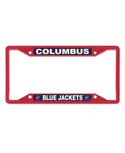 Рамка для номерного знака Wincraft Columbus Blue Jackets хром