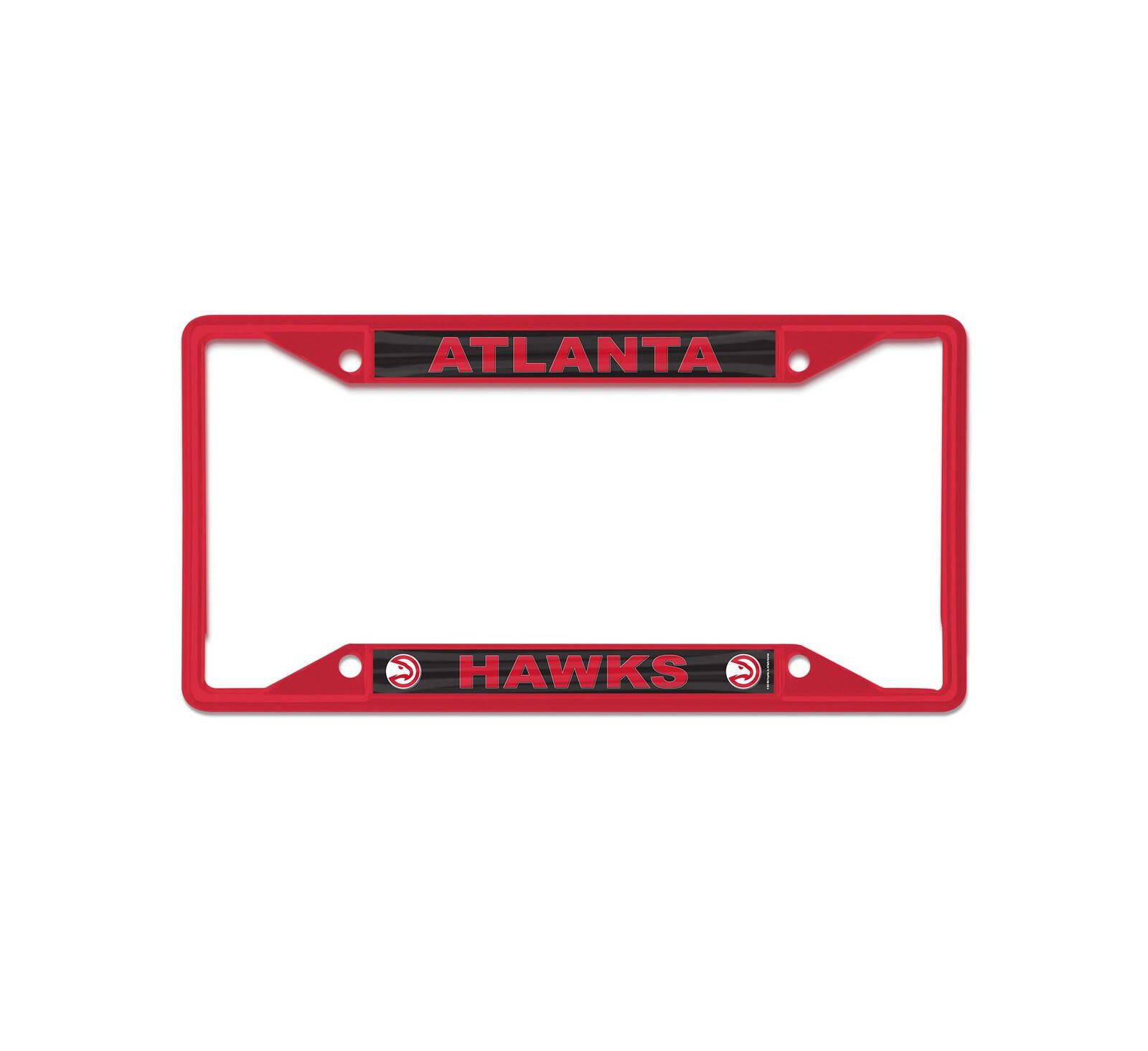 Рамка для номерного знака Wincraft Atlanta Hawks Chrome Color