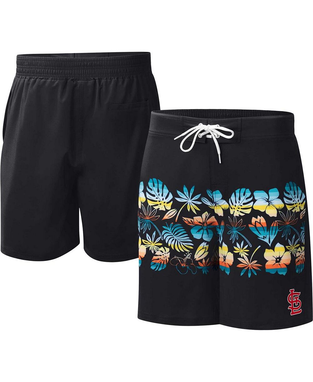 Мужские плавательные шорты G-III Sports by Carl Banks Black St. Louis Cardinals Breeze Volley
