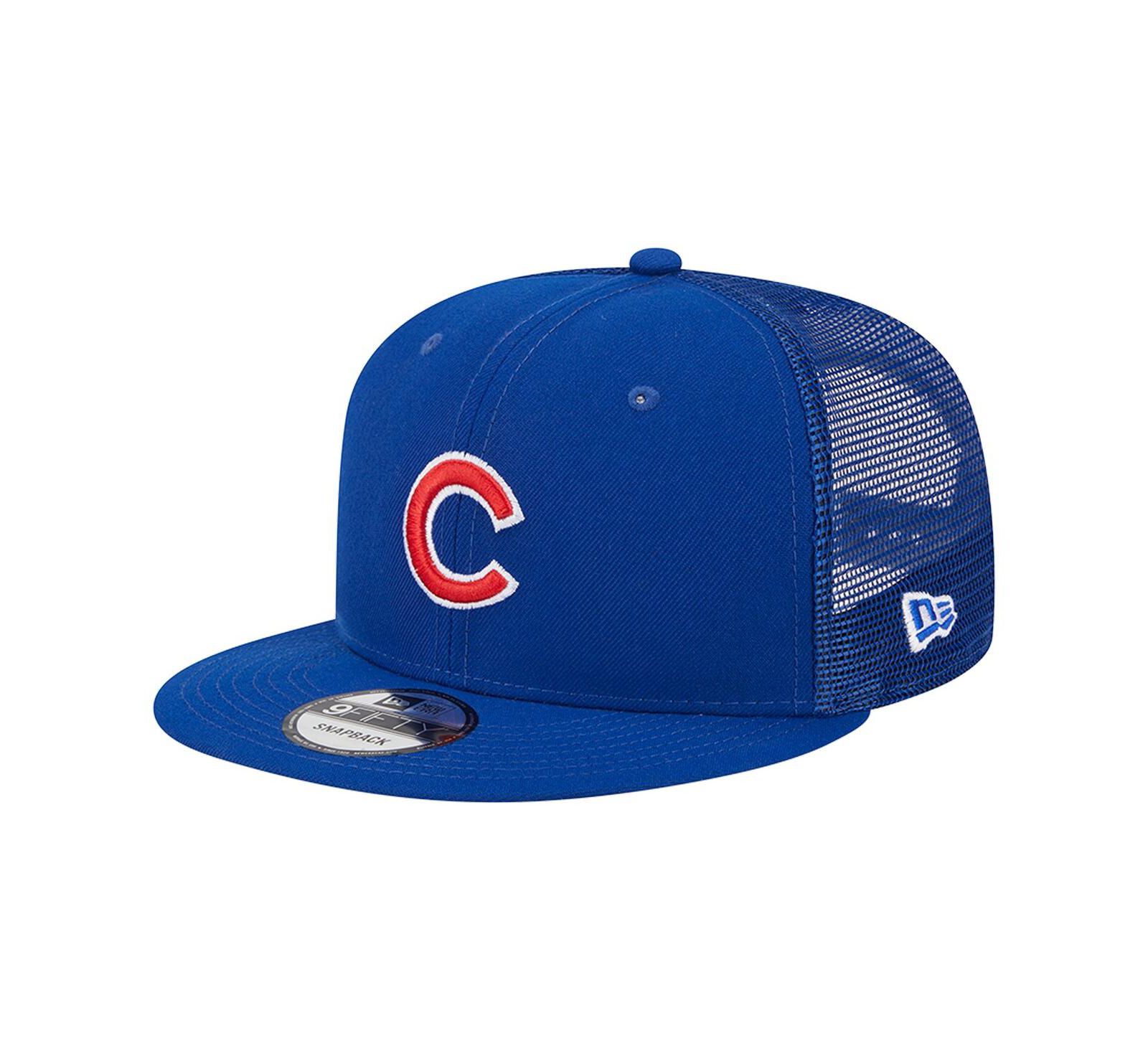 Мужская кепка New Era Royal Chicago Cubs Team Color Trucker 9FIFTY Snapback