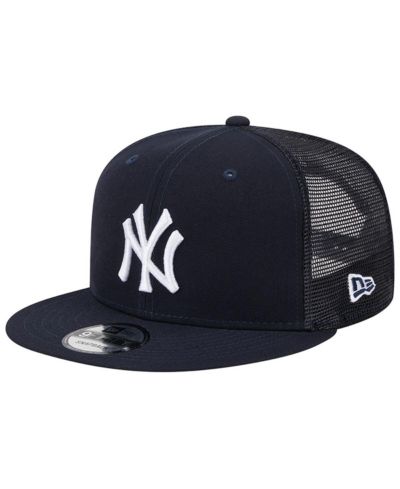 Мужская кепка New Era Navy New York Yankees Team Color Trucker 9FIFTY Snapback