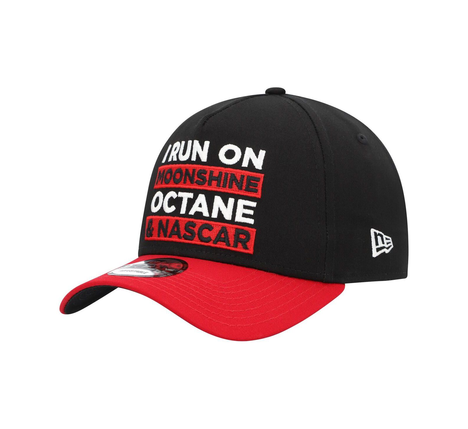 New Era Мужская кепка NASCAR 9FORTY A-Frame Trucker Black/Scarlet