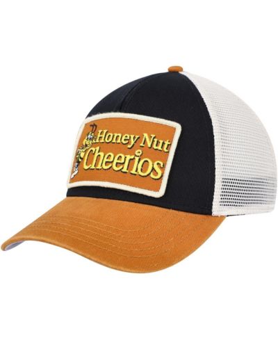 Мужская кепка American Needle Black, Cream Cheerios Valin Trucker Snapback