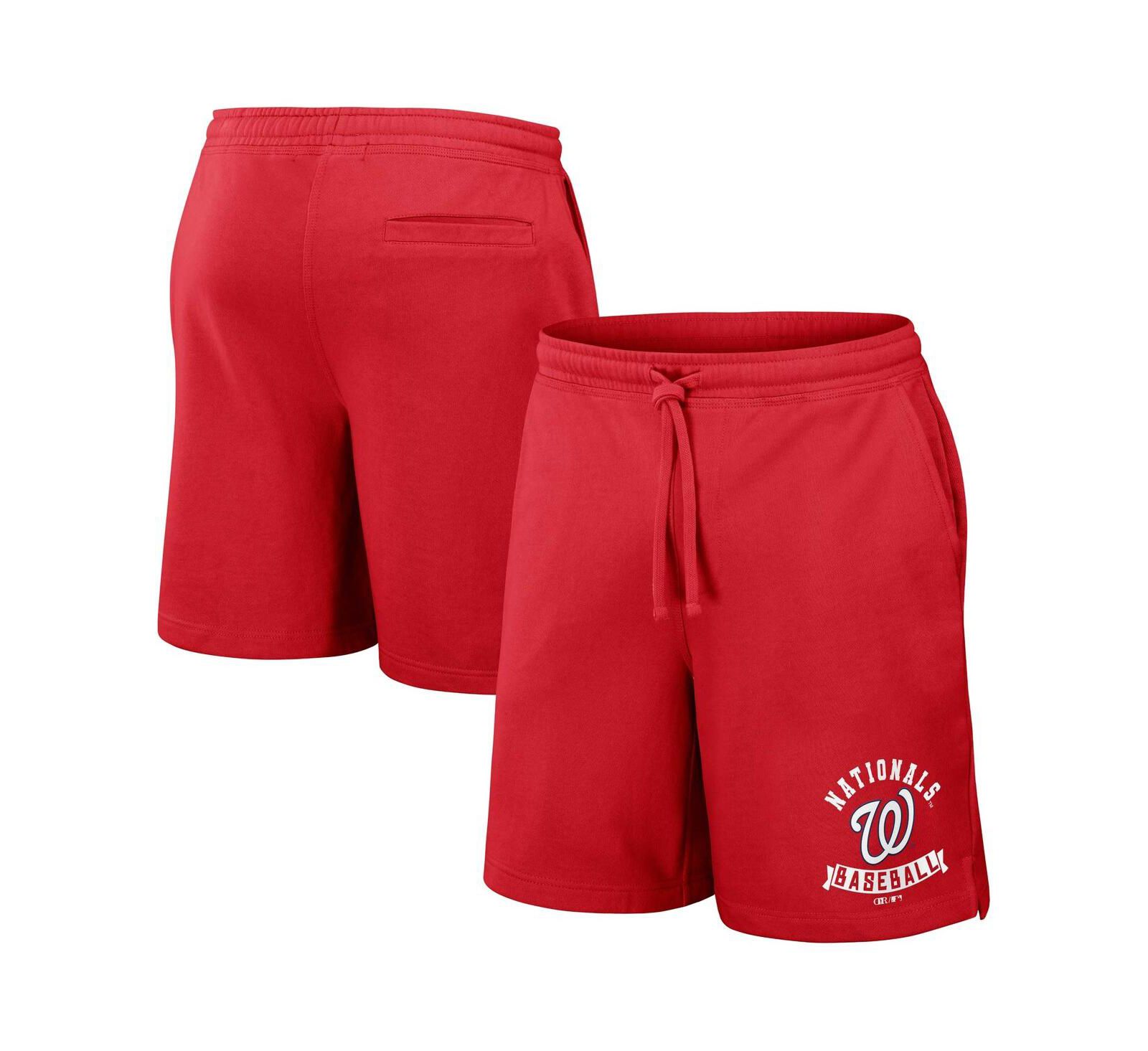 Men's Darius Rucker Collection by Fanatics Red Washington Nationals Team Color Shorts