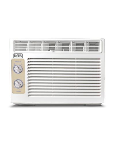 BLACK+DECKER Window Air Conditioner 5,000 BTU, Cools Up to 150 Square Feet White
