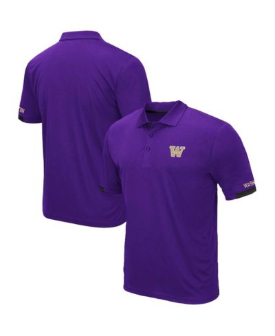 Мужская рубашка-поло Colosseum Washington Huskies Big and Tall Santry
